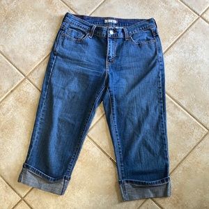 Levi’s 515 Cuffed Capris Jeans